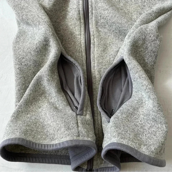 Patagonia Women's Better Sweater Jacket Natural Grey Size S - Picture 7 of 10